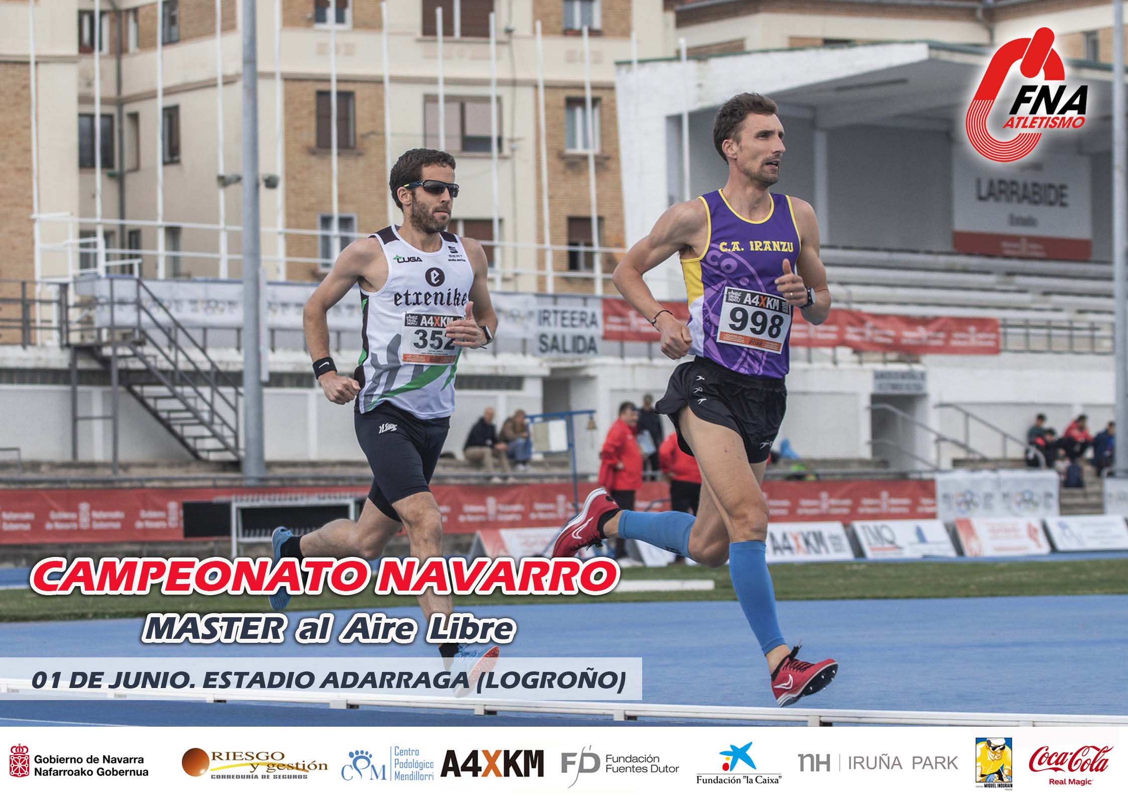 Campeonato Navarro Master y pruebas de control